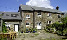 The farm house from the courtyard